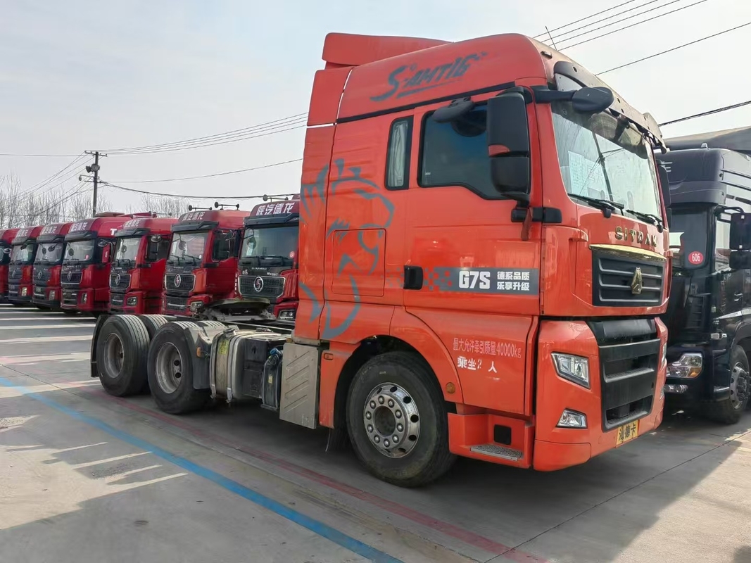 Trailer Truck Head Automatic Tractor Horse Head SITRAK G7S Weichai Engine 680hp Capacity 15 Litres