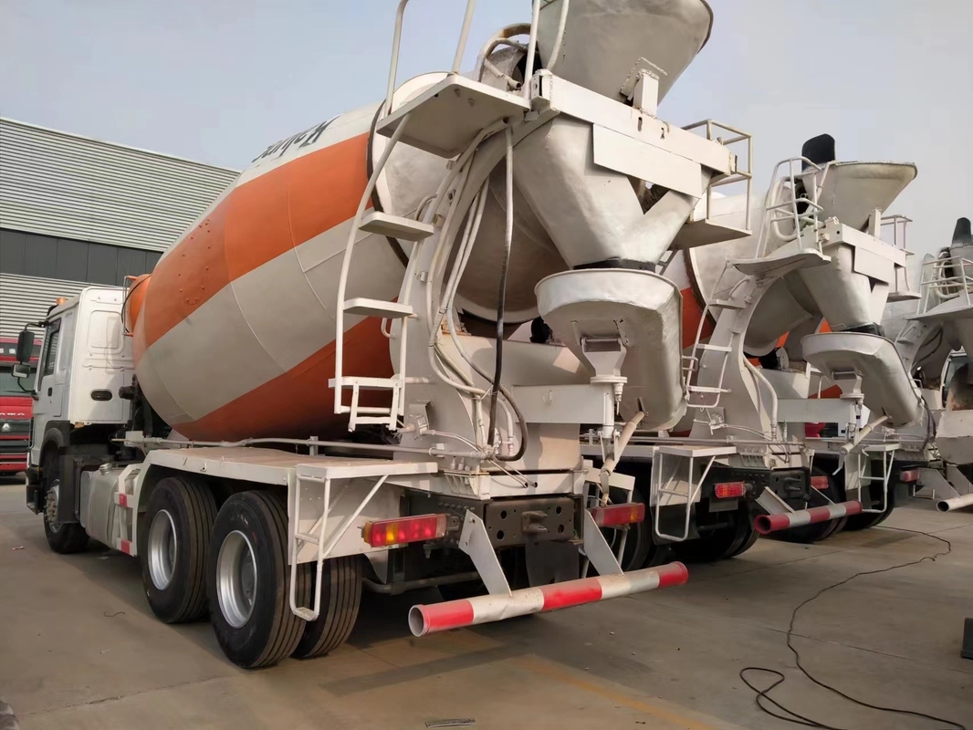 10cbm Concrete Mixer Truck 10000 Liters Sinotruk Howo TX 6*4 Chassis Euro 3 Emission Use In Afirca
