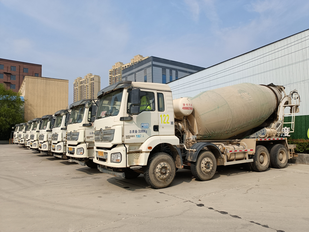 Used Shacman Concrete Mixer Truck 12m³ Mixer Tanker M3000 Cabin 2020 Year Weichai Engine
