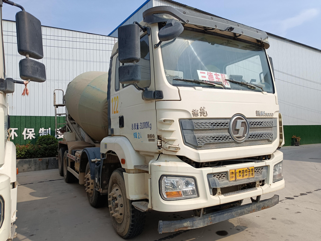 Used Shacman Concrete Mixer Truck 12m³ Mixer Tanker M3000 Cabin 2020 Year Weichai Engine