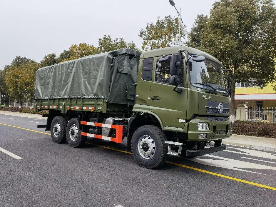 6×6 Cargo Truck Dongfeng New Lorry Truck Off Road Tires SIngle Cabin Cummins Engine Use In Africa