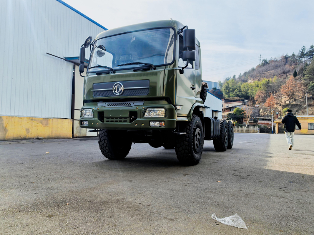 6×6 Cargo Truck Dongfeng New Lorry Truck Off Road Tires SIngle Cabin Cummins Engine Use In Africa
