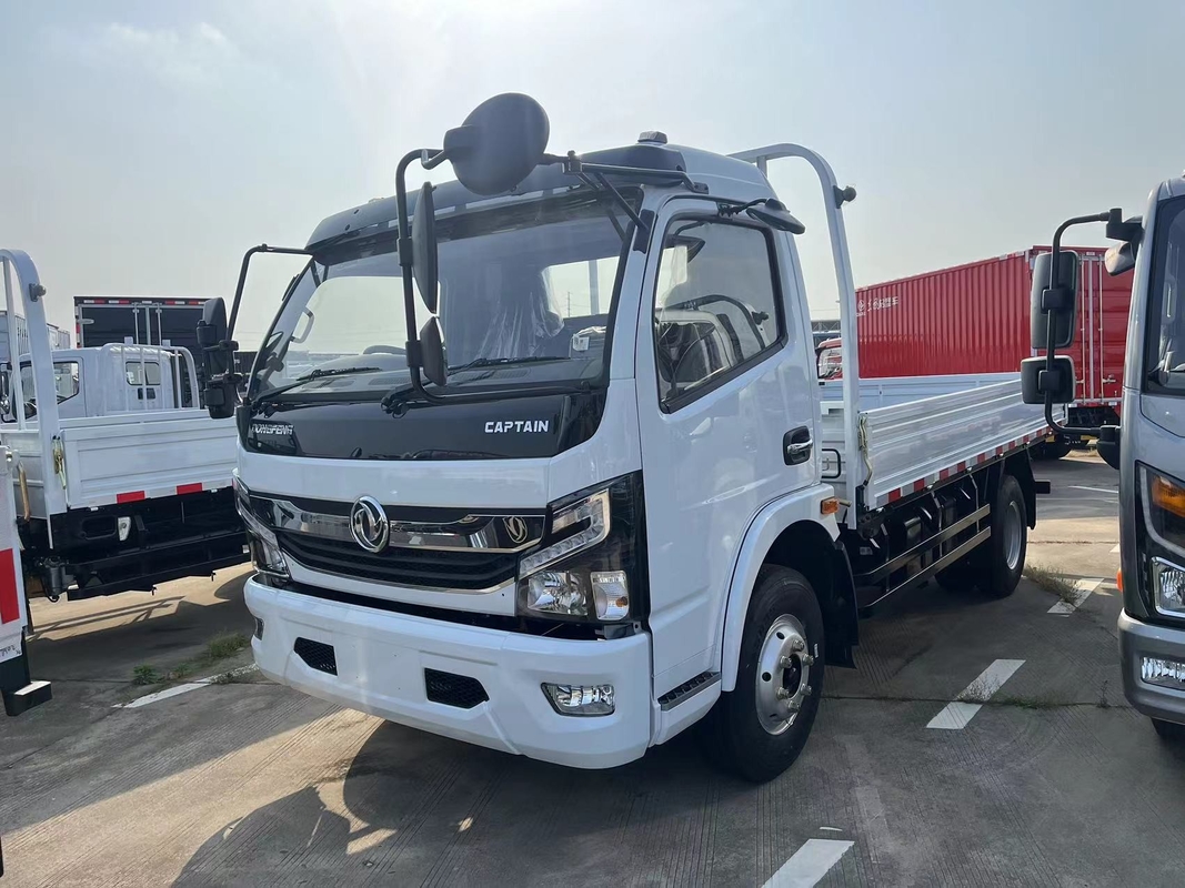 5ton Cargo Truck Dongfeng Captain Small Truck Flatbed Right Hand Drive Yuchai Engine 3308 Wheelbase