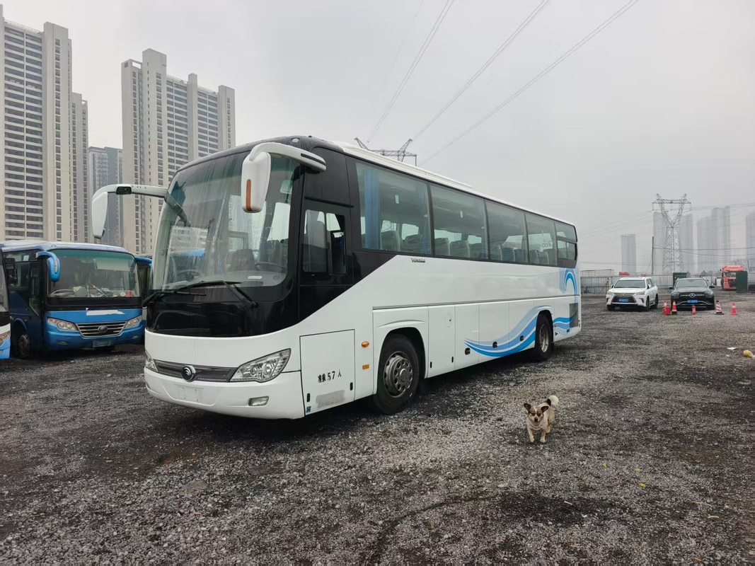Prices Yutong Bus 60 Seaters Second Hand Youngtong ZK6119 Coach Used 2+3 Seats Laytout 66 Seats