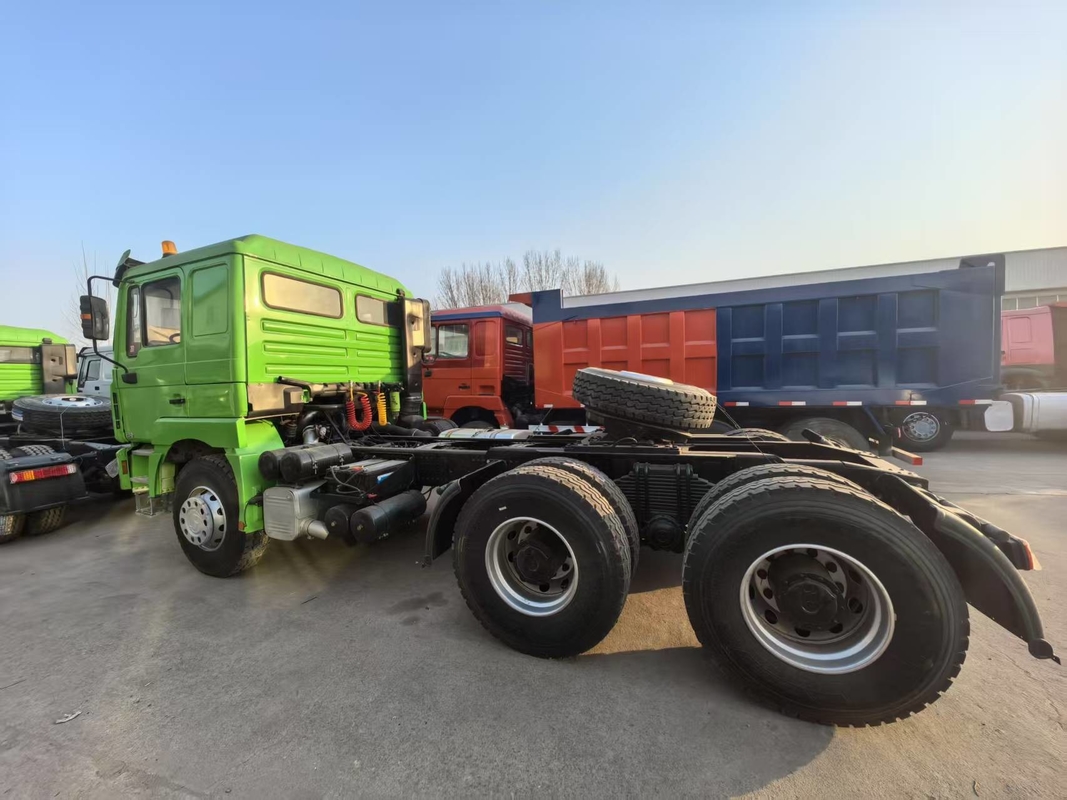 Used Tractor Head Trailer Truck Shacman F3000 Powerful Truck 380hp 6*4 Drive Mode 10 Tyre Running Bad Road