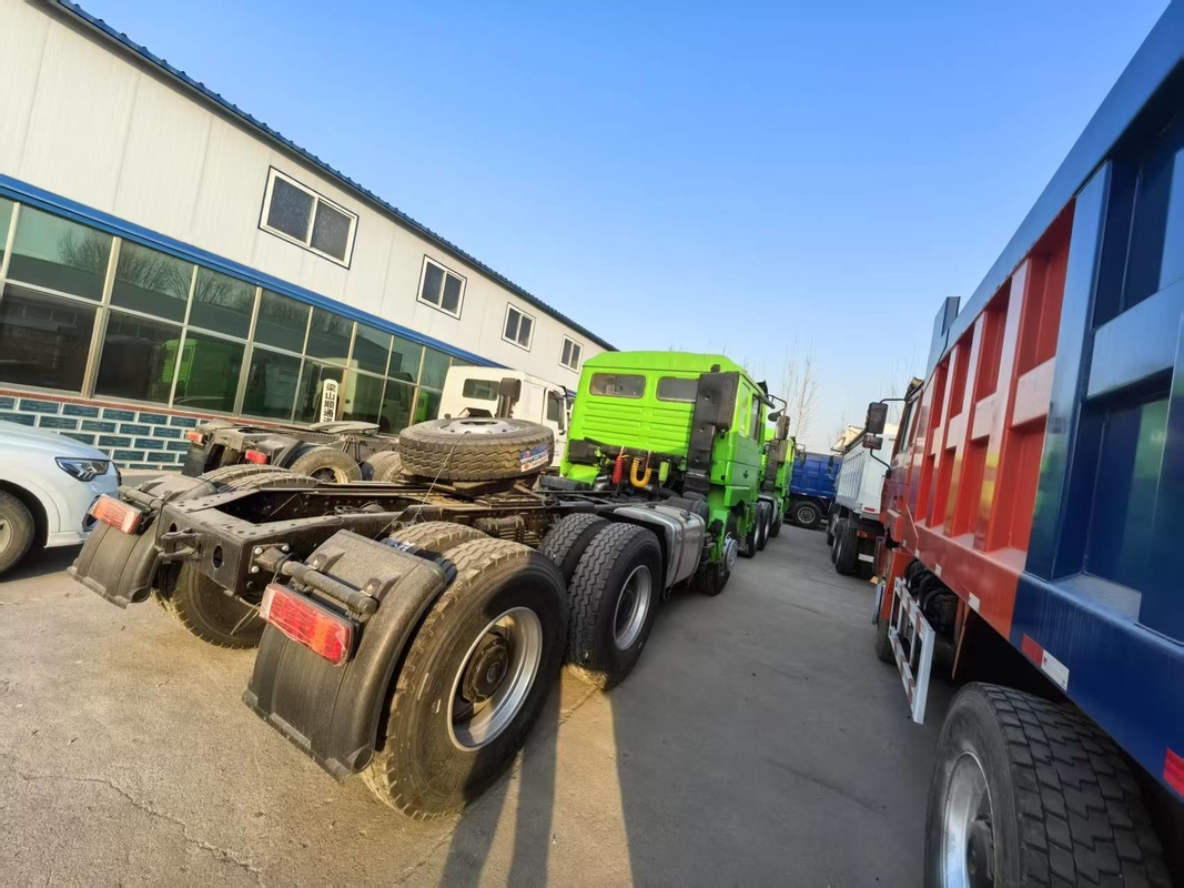 Used Tractor Head Trailer Truck Shacman F3000 Powerful Truck 380hp 6*4 Drive Mode 10 Tyre Running Bad Road