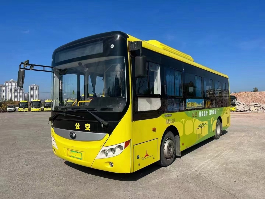 Used Electric Bus Yutong City Bus ZK6815 Battery Life 280km 23 Seater 59 Passengers Pubilc Transportation