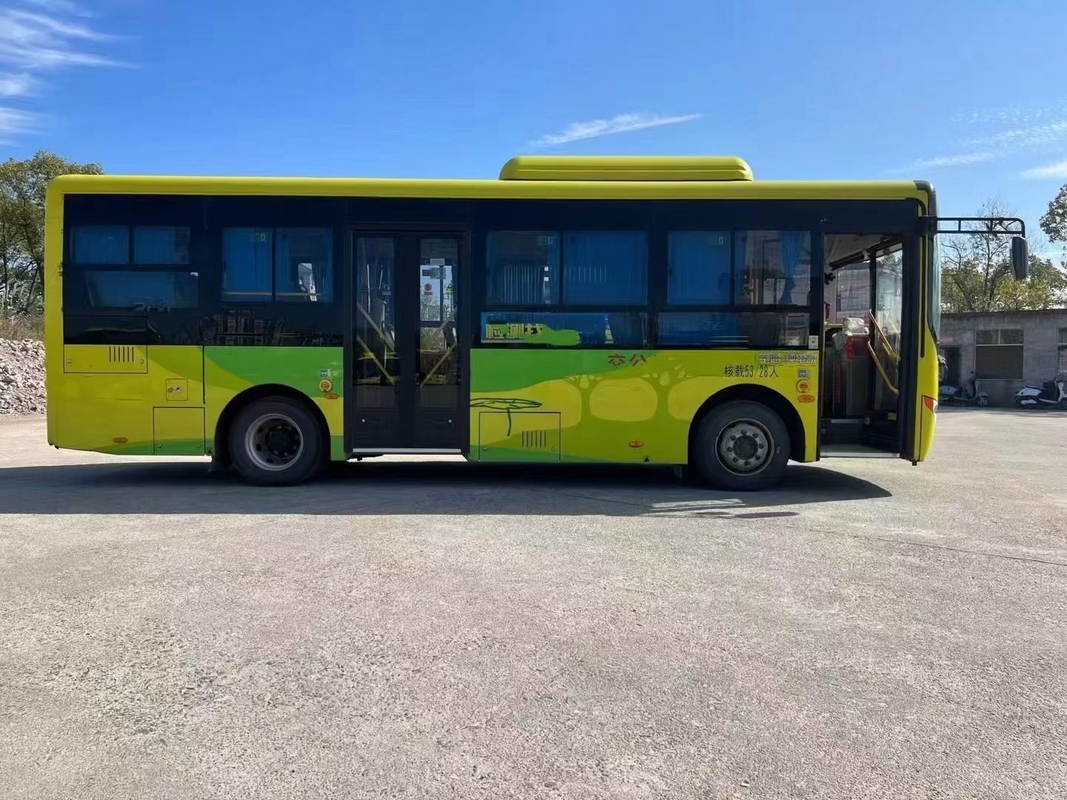 Used Electric Bus Yutong City Bus ZK6815 Battery Life 280km 23 Seater 59 Passengers Pubilc Transportation