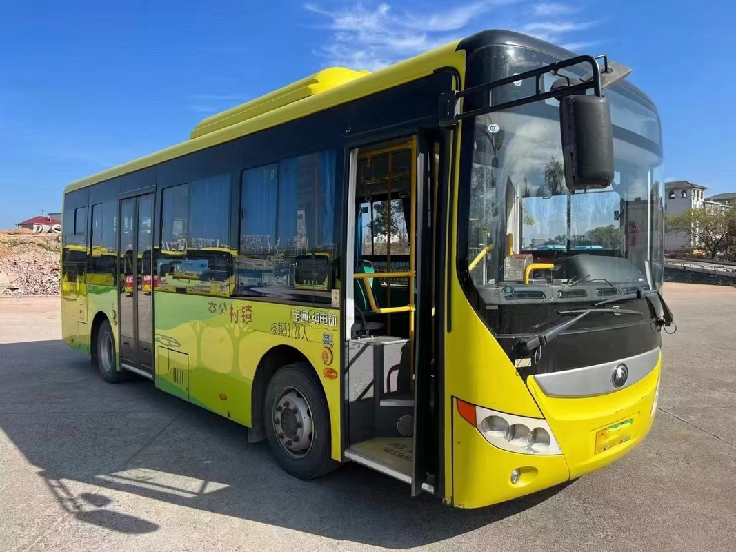 Used Electric Bus Yutong City Bus ZK6815 Battery Life 280km 23 Seater 59 Passengers Pubilc Transportation