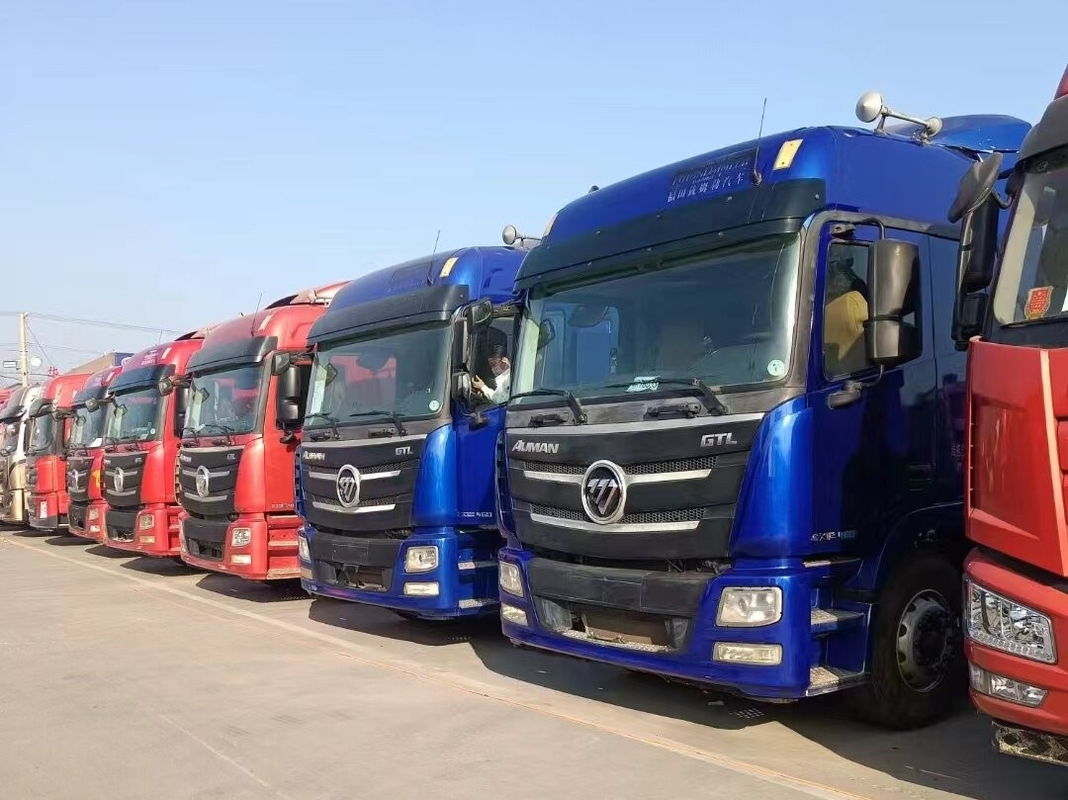 Used Tractor Trailers For Sale Foton 6*4 2nd Tractor Head 2020 Year Low Mileage Semi Trucks​
