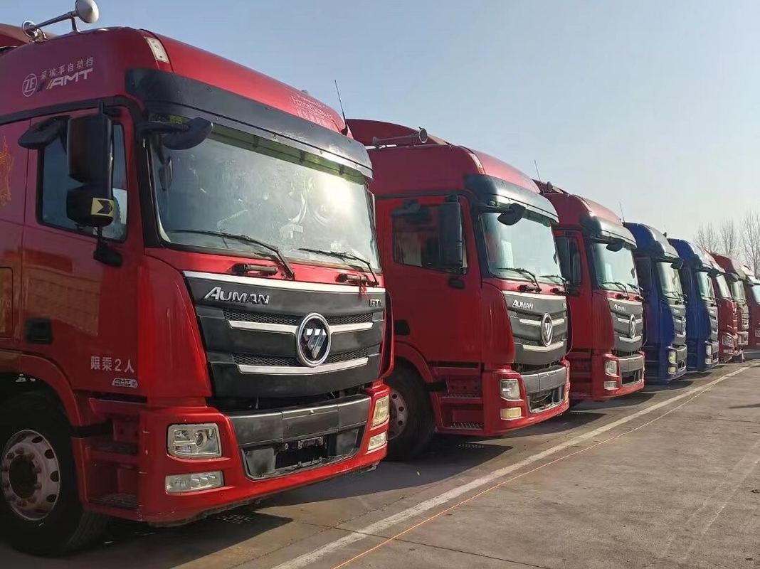 Used Tractor Trailers For Sale Foton 6*4 2nd Tractor Head 2020 Year Low Mileage Semi Trucks​