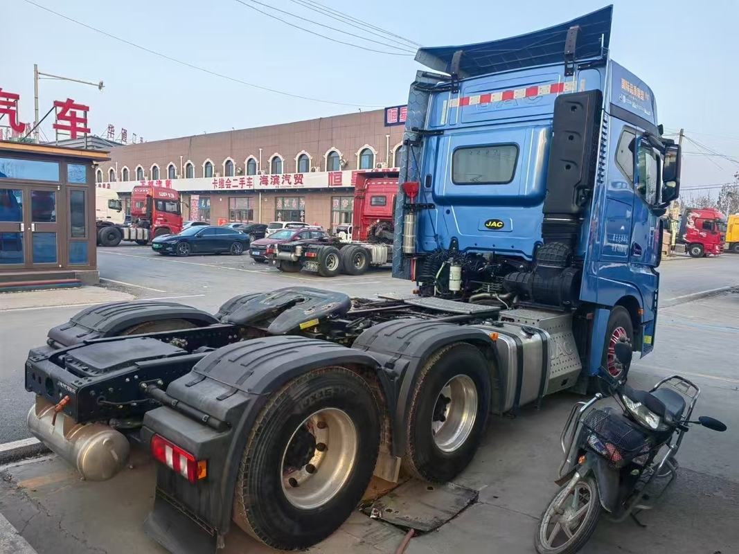 Used Refurbished Tractor Head 2023 Year JAC Semi Trucks For 10 Wheels Cummins Engine 560hp Airbag