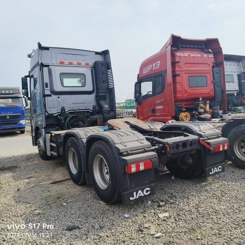 Wholesale Used Tractor Head Truck JAC 2nd Hand Semi Trucks 540hp High Roof Cabin Logistics Transportation