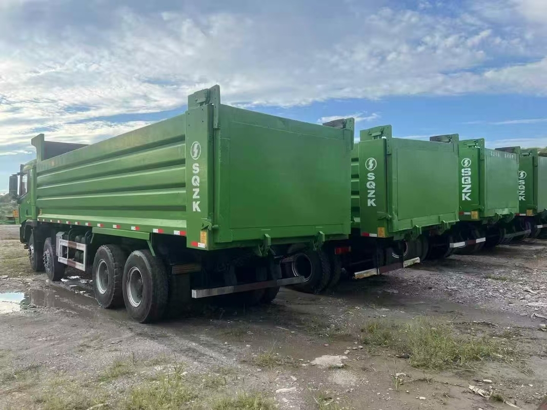 Shacman Used Tipper Truck For X3000 Weichai 460hp Construction Material Transport 2021 Year Hande Axle