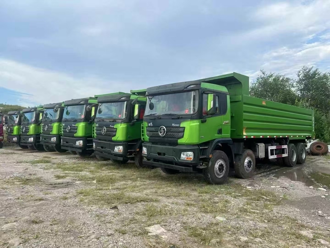 Shacman Used Tipper Truck For X3000 Weichai 460hp Construction Material Transport 2021 Year Hande Axle