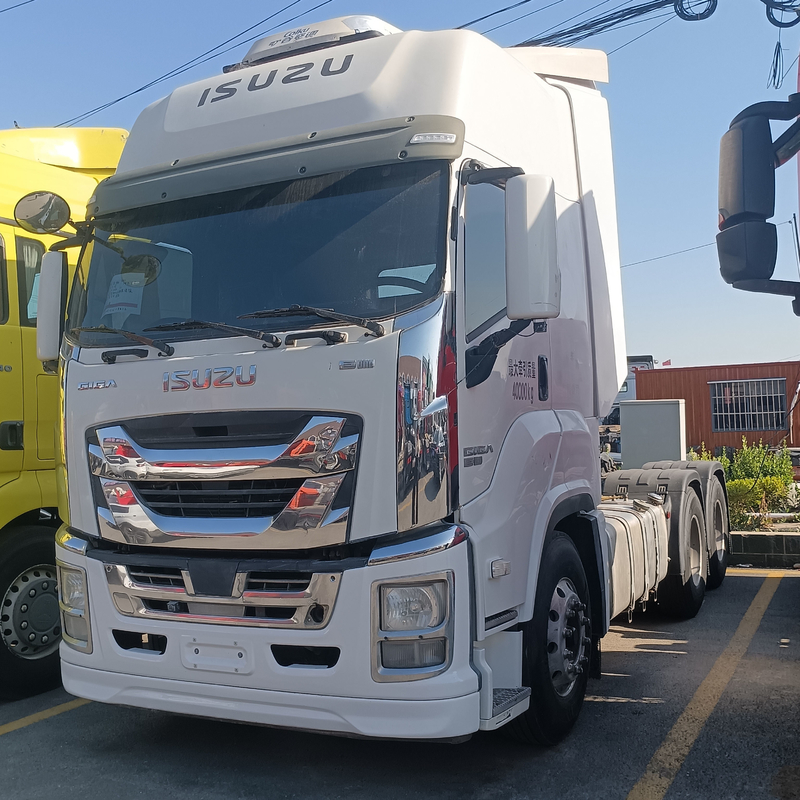 Used Semi Trailer Head Tractor Truck Isuzu 460hp Trailer Truck 6×4 Drive Model 2020 Year High Transport