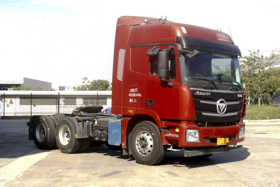 Used Tractor Truck Head for sale Foton Auman 6*4 Drive Mode  430hp  Low Mileage 2022 Year Fuel Efficient Engine