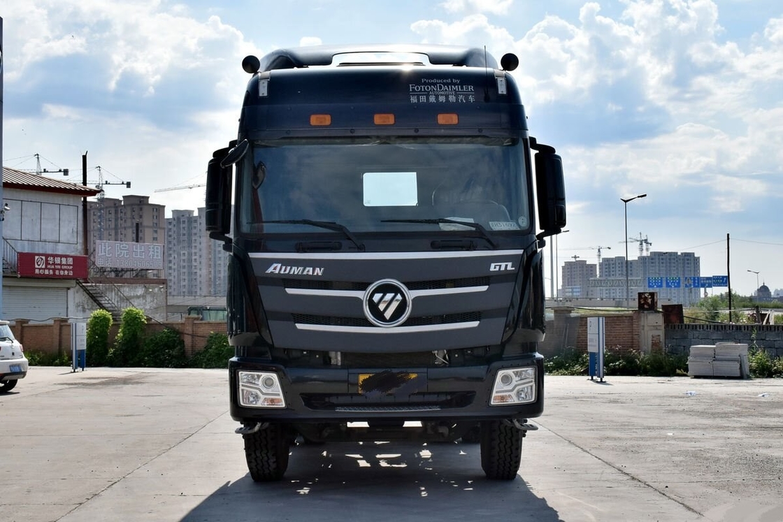 Used Tractor Head Euro IV Diesel Engine  Foton Auman 430hp 6*4 Drive Mode 10 Tyres Running Bad Road