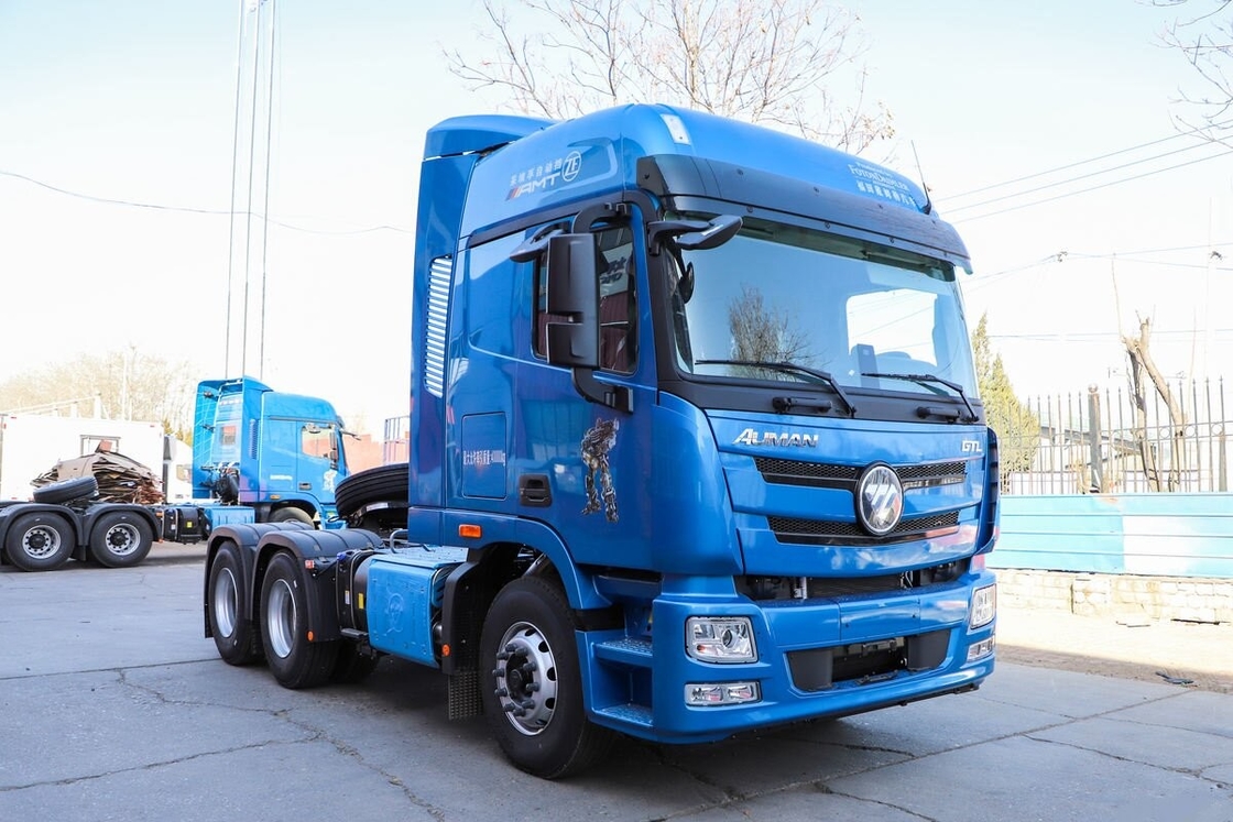 Used Auto-Manual Transmission Tractor Head Foton Auman 440hp Cummins Engine Durable In Harsh Environments