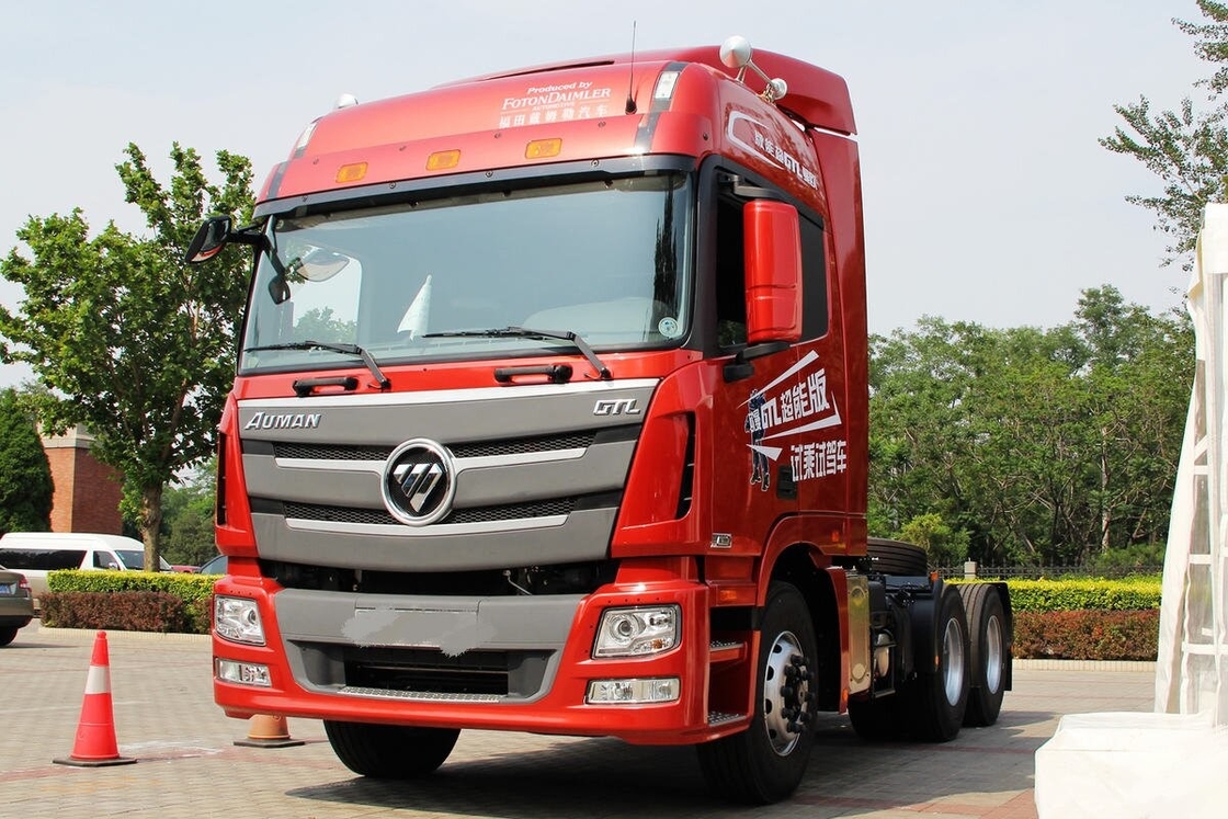Used  Fast Gearbox Tractor Head Foton Auman 430hp 10 Wheels Cummins Engine Heavy Load Mining Conditions