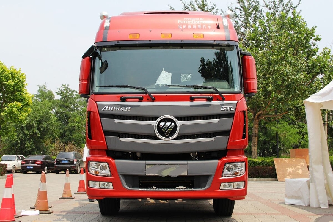 Used  Fast Gearbox Tractor Head Foton Auman 430hp 10 Wheels Cummins Engine Heavy Load Mining Conditions
