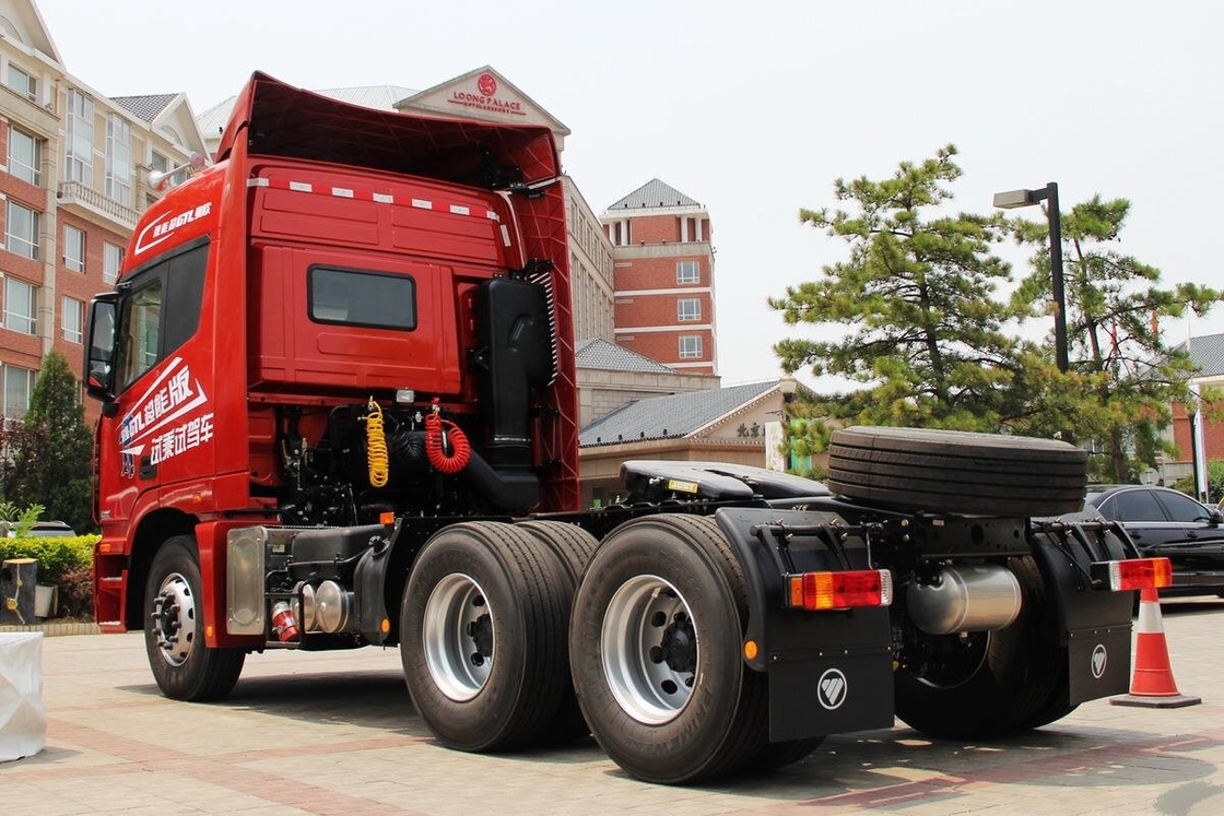 Used  Fast Gearbox Tractor Head Foton Auman 430hp 10 Wheels Cummins Engine Heavy Load Mining Conditions