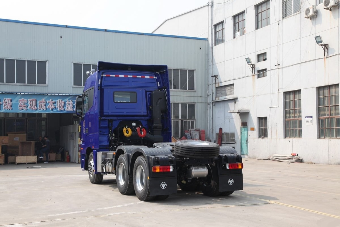 Used High Roof Cabin Tractor Head Truck  WP Engine 6x4 Drive Mode Foton Auman High Cost-Performance Ratio