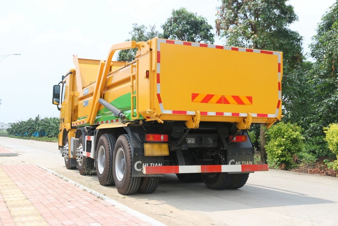 Used Tipper Truck 400hp XCMG G7 8*4 Drive Mode Construction Material Transport Tipper