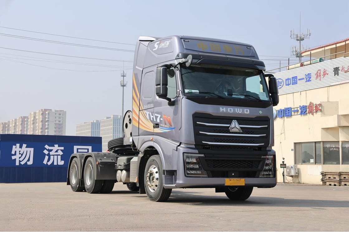 Used Tractor Truck Horse For Sale Sinotruk Howo Th7-N 6*4 Drive Mode  480hp Gas Fuel Type Head