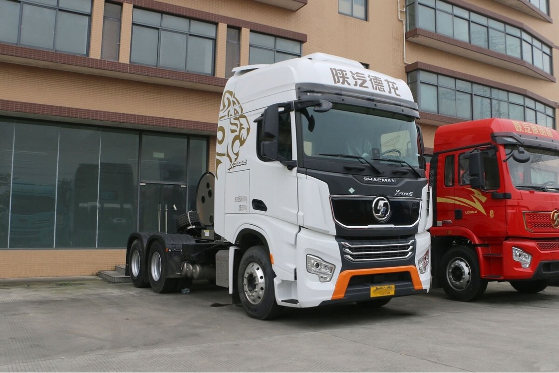 Used Tractor Truck For Sale Shacman X5000S 6*4 Drive Mode  560hp High Effective Engine LNG Head Horse