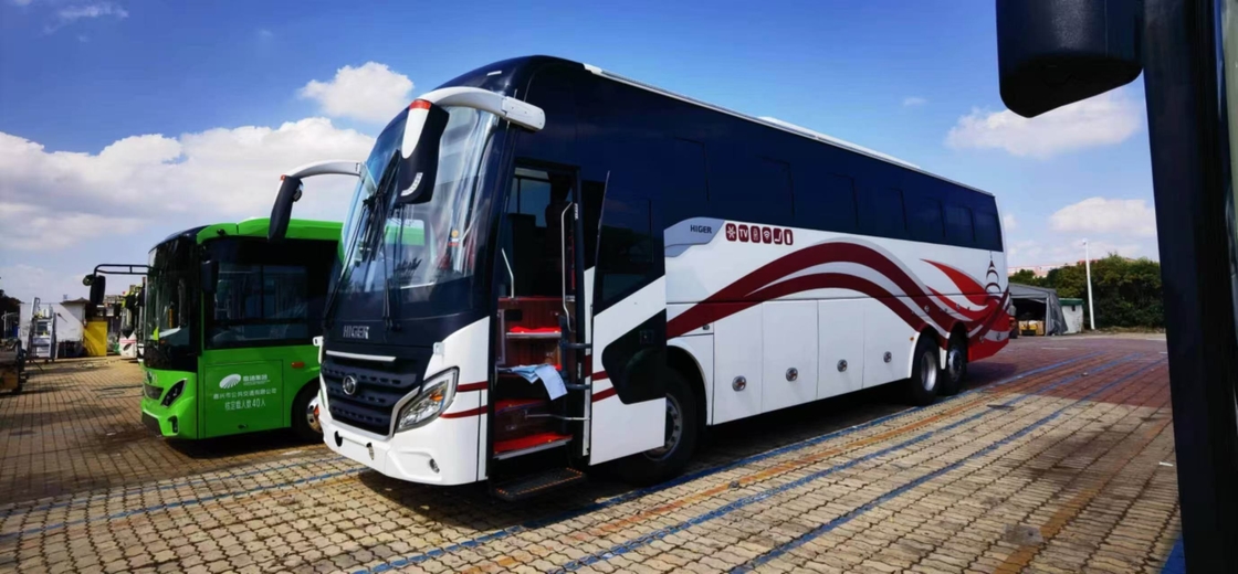 Used Tour Bus For Sale Higher Doule Axles Cummins Engine360hp 55 Seats Rhd