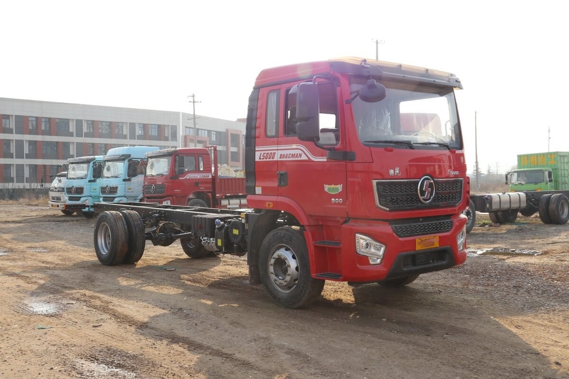 Used Fence Cargo Truck Chassis Shacman L5000 4×2 DRIVE MODE 240hp 6.8m Long Stake EURO 6 Truck
