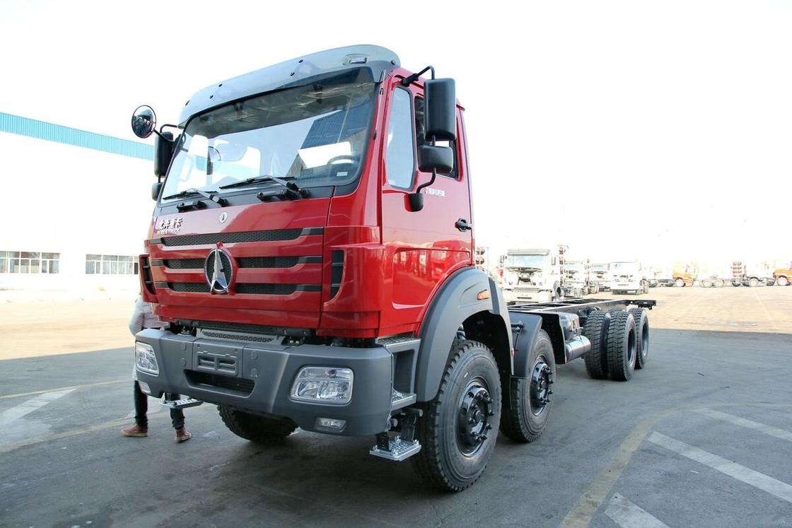 Used Cargo Trucks Chassis For Sale Beiben Ng80 8×4 Drive Mode 336hp Affordable Used Trucks For Shipping