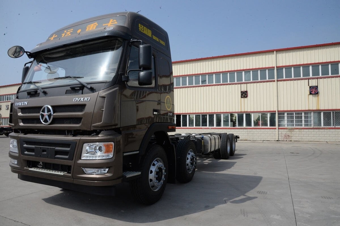 Used Heavy Duty Cargo Trucks Chassis For Sale Dayun N8e 8×4 Drive Mode 350hp Second Hand Cargo Trucks