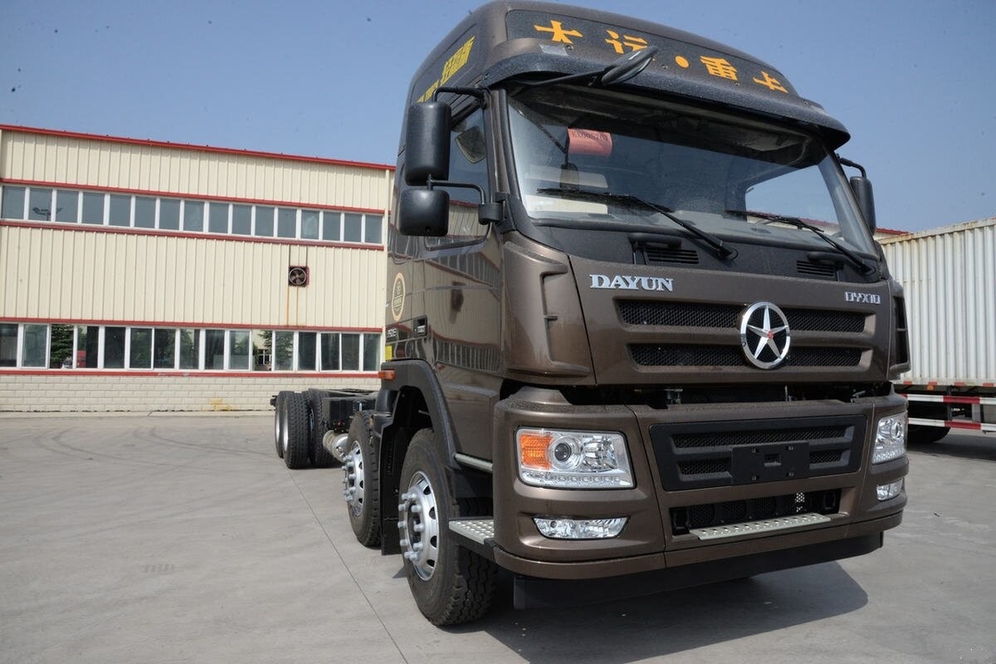 Used Heavy Duty Cargo Trucks Chassis For Sale Dayun N8e 8×4 Drive Mode 350hp Second Hand Cargo Trucks