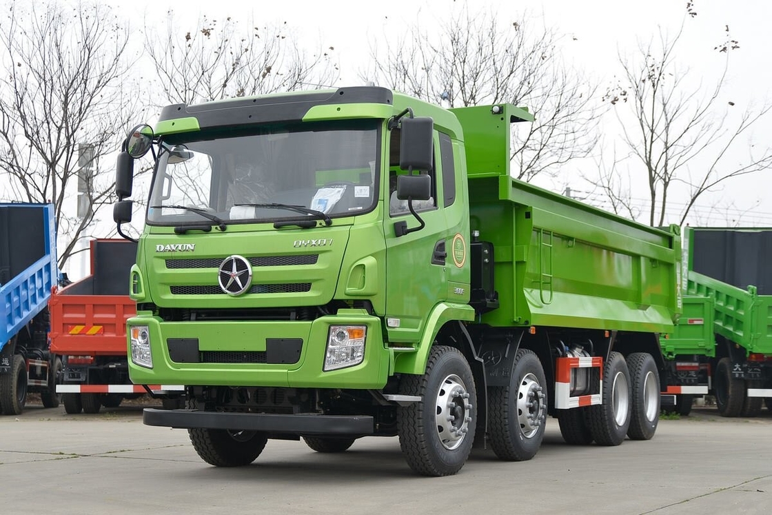 Used Dump Truck For Sale 300hp DAYUN N6 8*4 Drive Mode Used Construction Dump Truck With Low Mileage