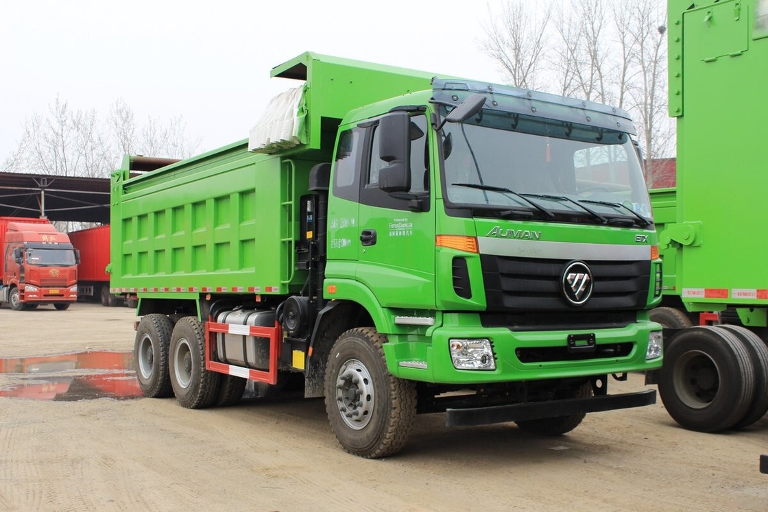 Second Hand Heavy-Duty Dump Truck Foton Ouman ETX 336hp 6*4 Drive Mode Cheap Dump Truck Export To Africa