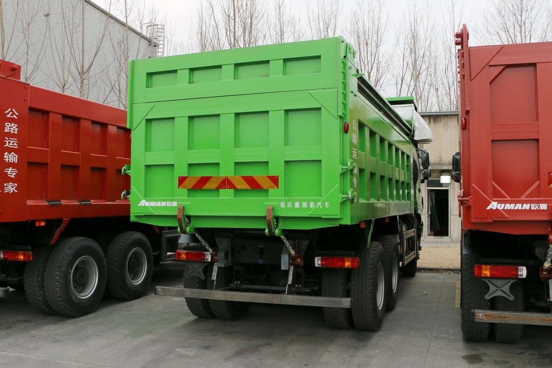 Second Hand Heavy-Duty Dump Truck Foton Ouman ETX 336hp 6*4 Drive Mode Cheap Dump Truck Export To Africa