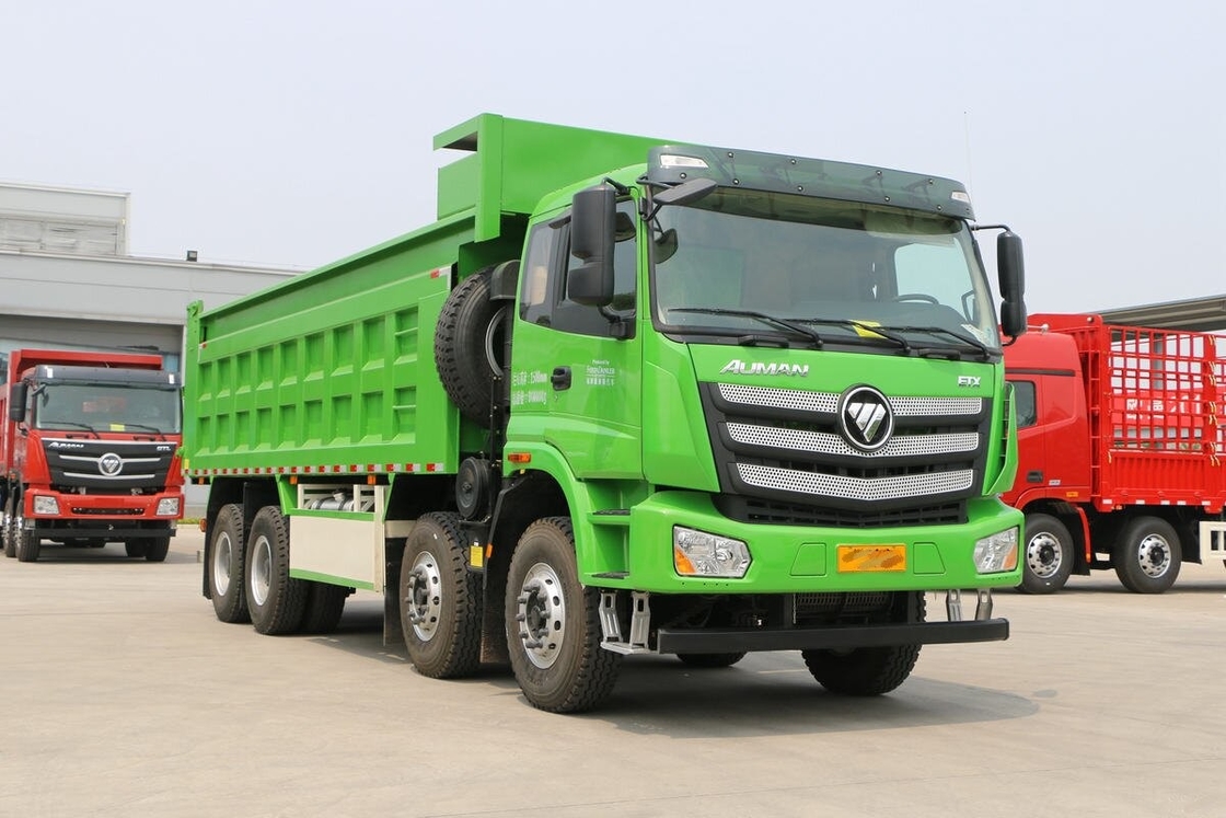 Used Dump Truck For Sale Foton Etx 8*4 Drive Mode 400hp Used Construction Dump Truck With Low Mileage