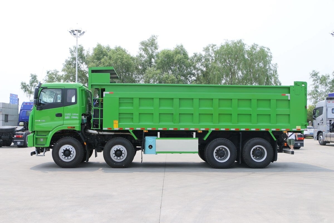 Used Dump Truck For Sale Foton Etx 8*4 Drive Mode 400hp Used Construction Dump Truck With Low Mileage