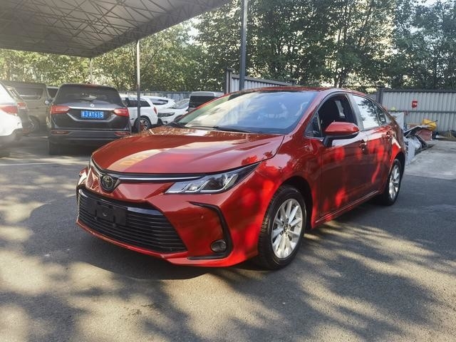Affordable Used Toyota Fuel-Efficient And Reliable Compact Sedan Reliable 2nd Corolla Red Color