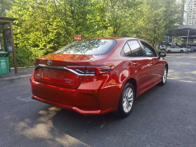 Affordable Used Toyota Fuel-Efficient And Reliable Compact Sedan Reliable 2nd Corolla Red Color