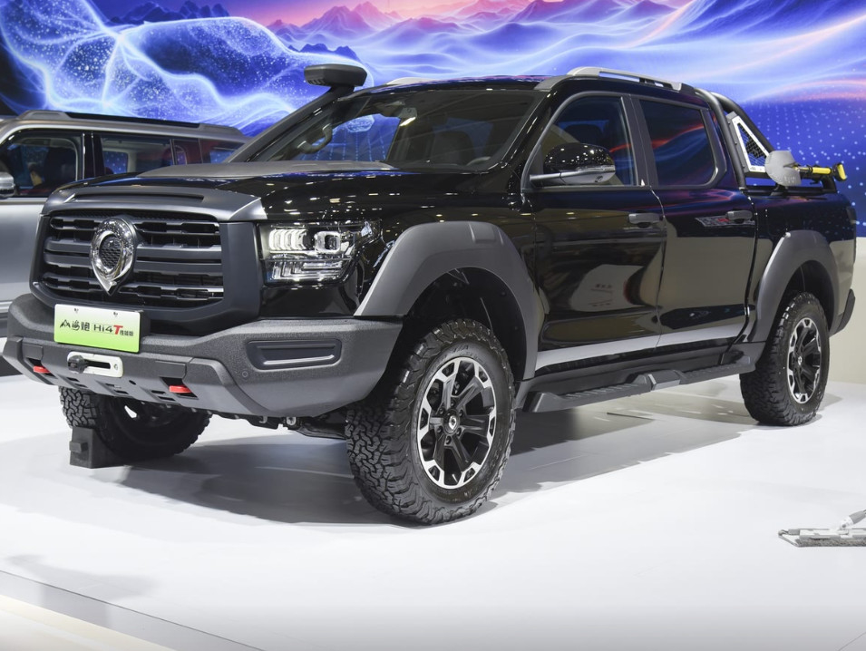 New Great Wall King Kong Poer Hi4-T Pickup Truck  4wd Automatic Double Cabin Hybrid Commercial Vehicle