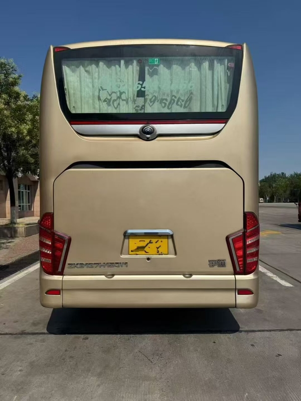 ZK6137 Yutong Used Passenger Bus /56-Seater Double Door Left-Hand Drive Luxury Bus