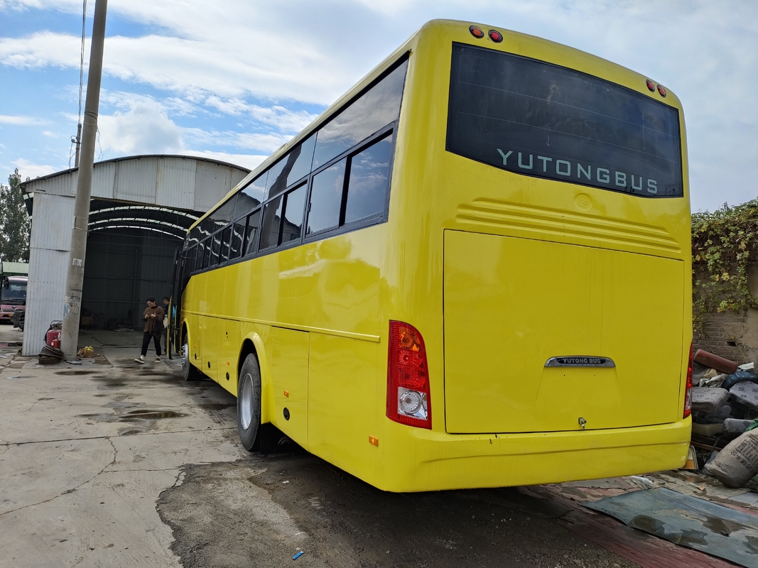 53 Seats 2022 Year Used Yutong Bus ZK6112D Diesel Engine RHD LHD Driver Steering No Accident