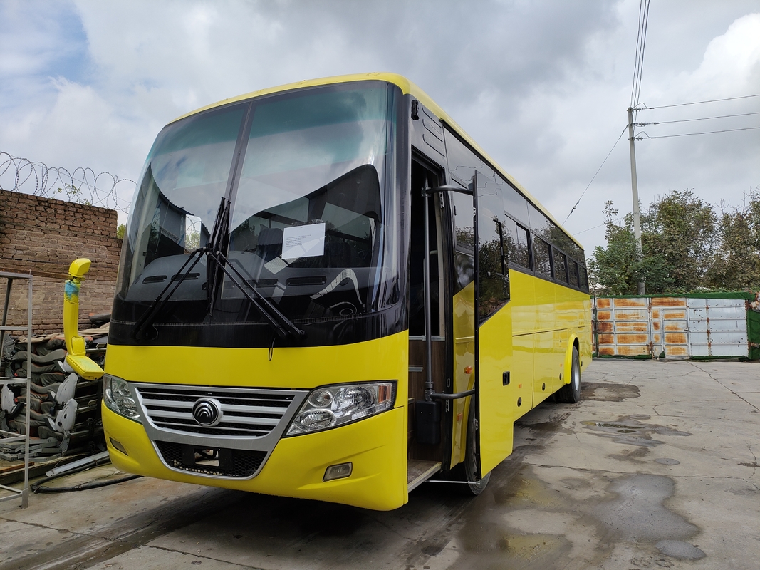 53 Seats 2022 Year Used Yutong Bus ZK6112D Diesel Engine RHD LHD Driver Steering No Accident