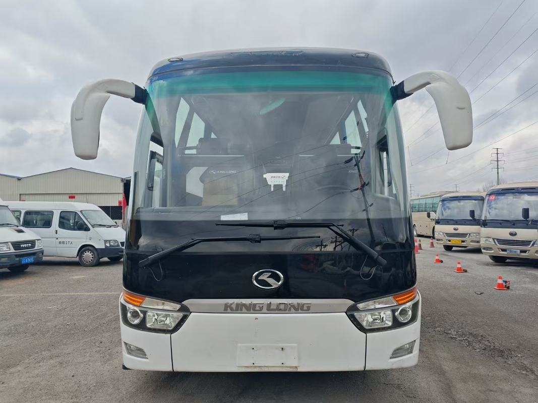 2020 Coach Second Hand 55 Seats 12 Meters Smooth Shape Used King Long Bus XMQ6129 Double Doors