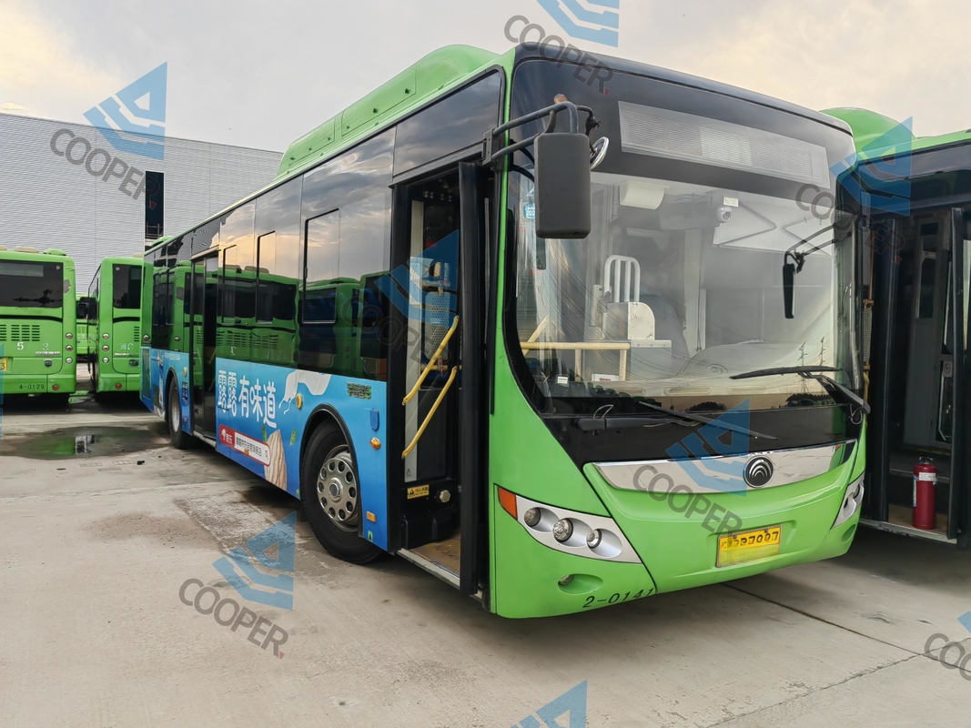 2020  Second Hand 77/23 Seats 12 Meters Smooth Shape Used Yutong6120 CNG Bus  Double Doors