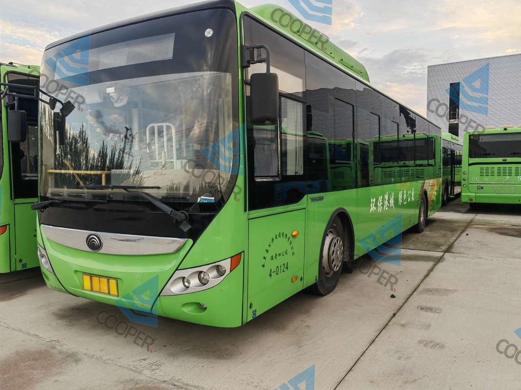 2020  Second Hand 77/23 Seats 12 Meters Smooth Shape Used Yutong6120 CNG Bus  Double Doors