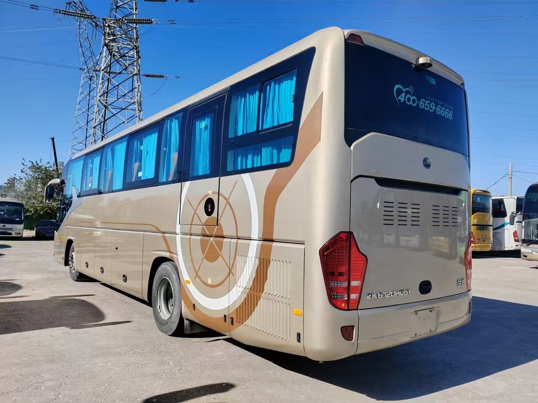 ZK6120 Yutong Used Passenger Bus 2020 50-Seater 2+2 Layout One Door Left-Hand Drive Luxury Bus